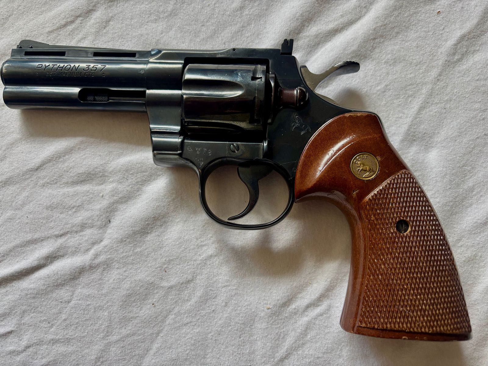 Colt Python .357 CTG, Bj. 1978, 4“