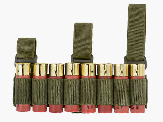 Arm shotshell pouch for 8 rounds - Olive [8FIELDS]