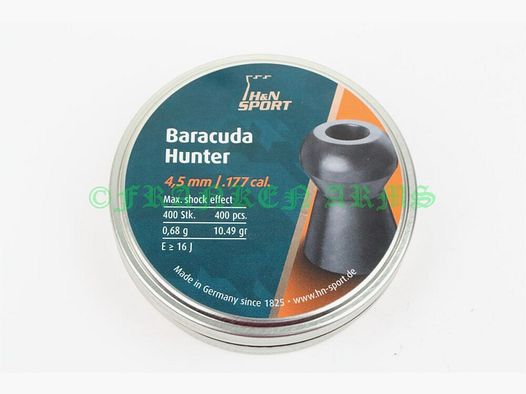 H&N Baracuda Hunter 4,50mm 400 pezzi