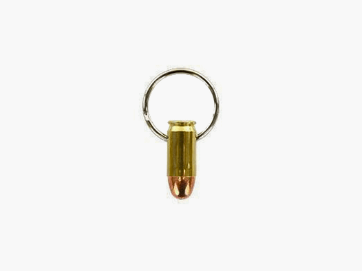 KEYCHAIN – LUCKY SHOT – BULLET CAL .45