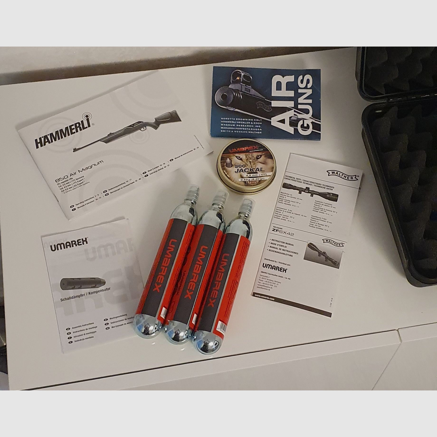 CO 2 Hämmerli 850 AirMagnum XT im Kaliber 177 4,5 mit "F" Zeichen