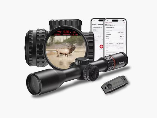 Burris, Eliminator 6, 4-20x52mm, 34mm, illuminated reticle X177