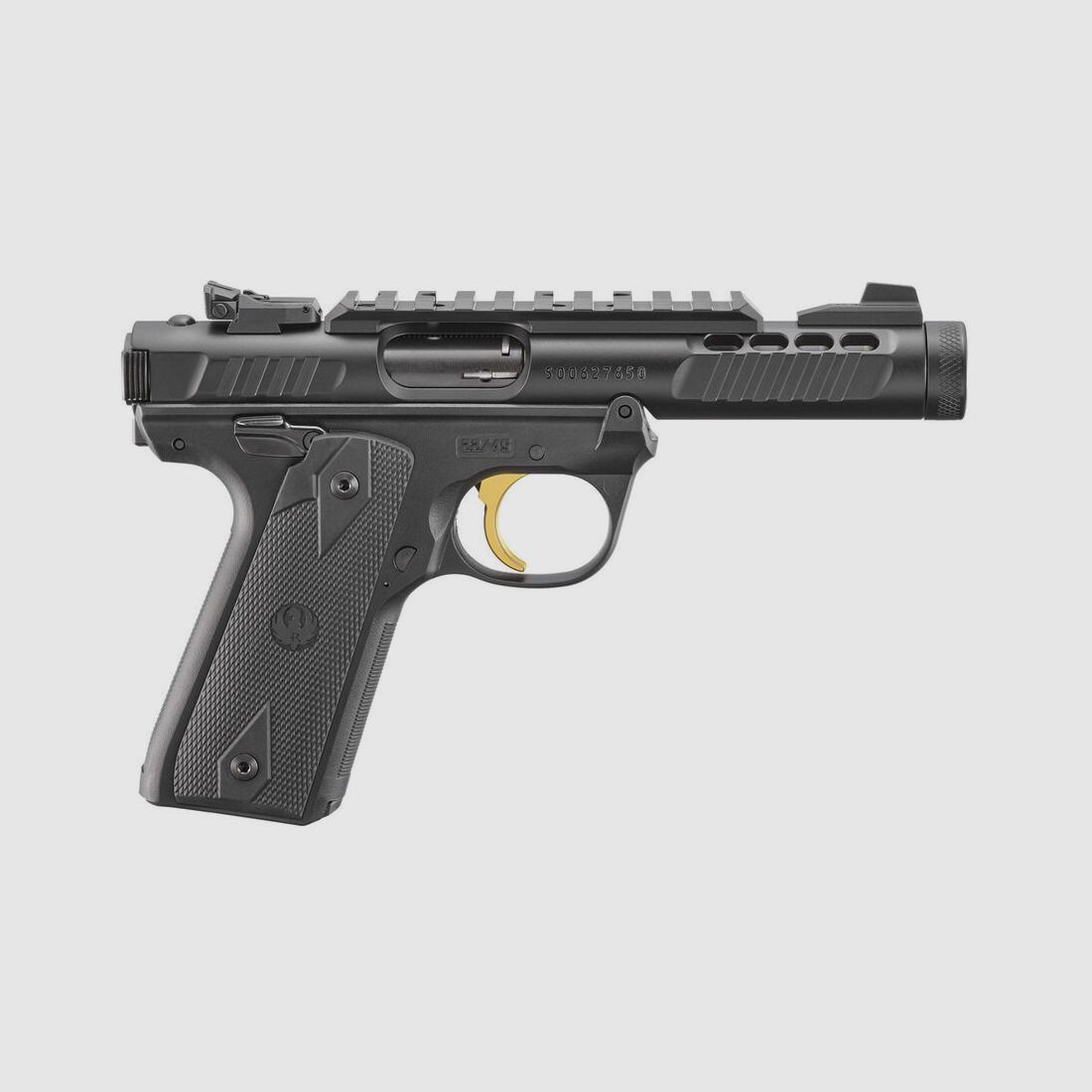 Ruger MARK IV 22/45 LITE .22 LR 4,4"/11,18CM NERO ANODIZZATO 1/2"-28