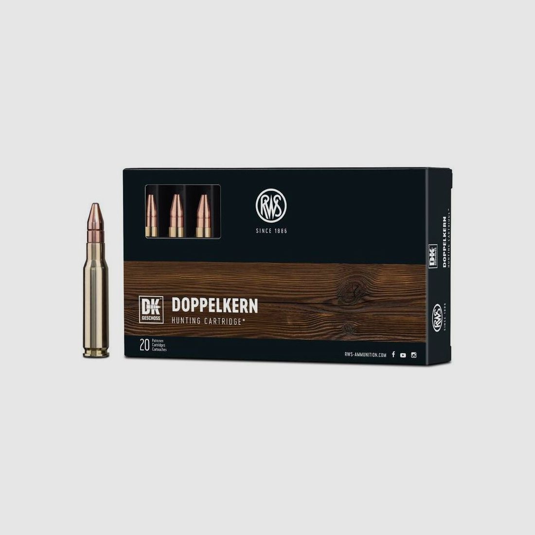 RWS .308 Win. DK 10,7g/165gr, Bild 2 von 4