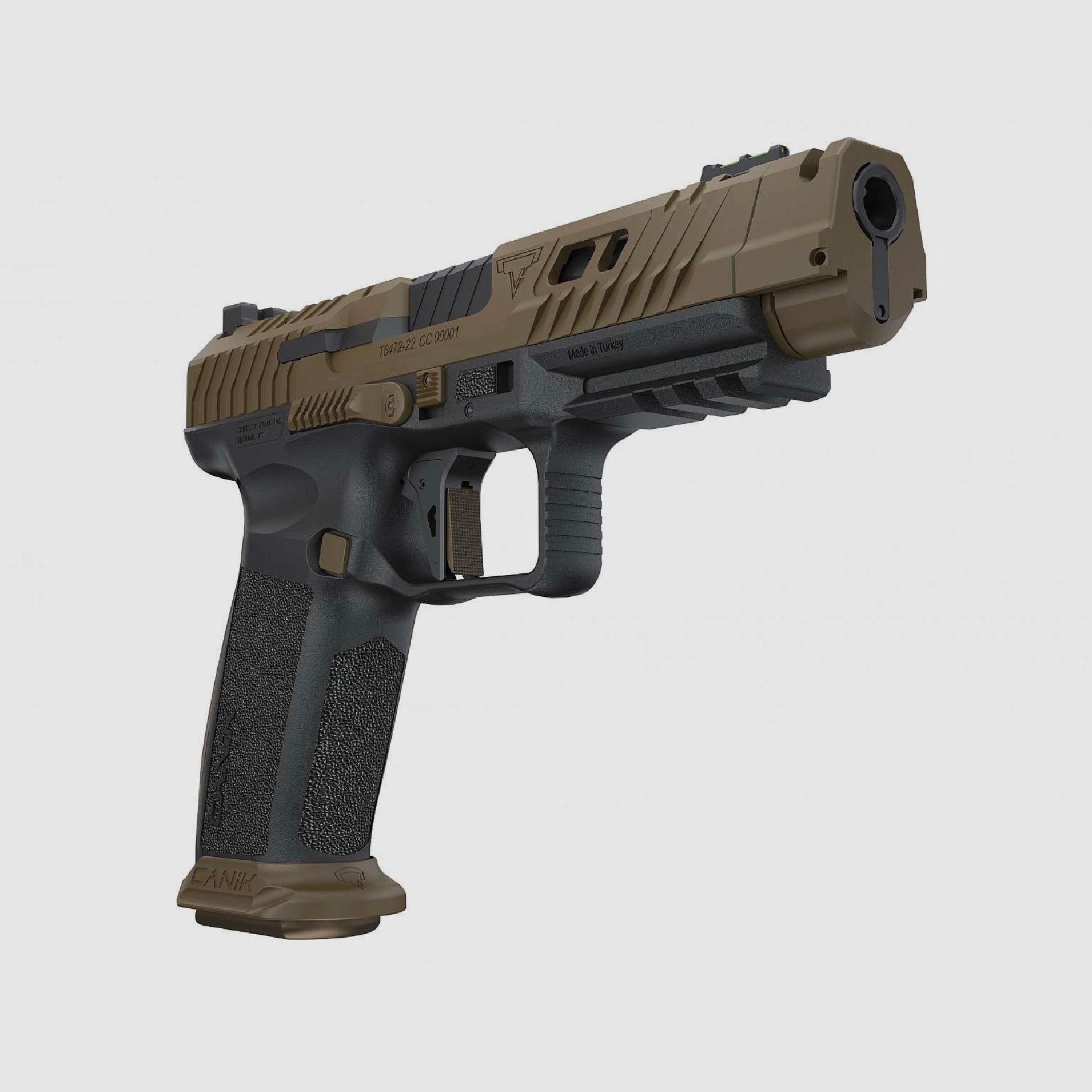 Canik TP9 TTI Combat Taran Tactical Innovations Kal. 9x19 SAO inkl. Ersatzmagazin