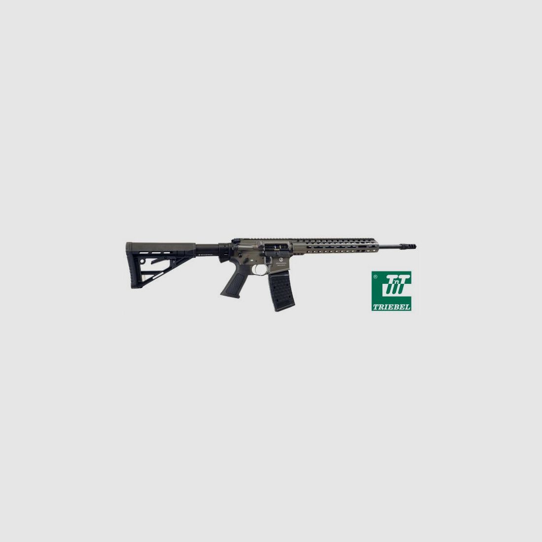 SCHMEISSER Selbstladebüchse Mod. AR15 Dynamic GREY 16,75 .223Rem    Slim M-Lok