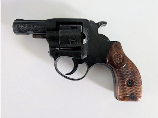 Revolver a gas e segnalazione RÖHM RG 76 calibro 6mm Flobert piatto