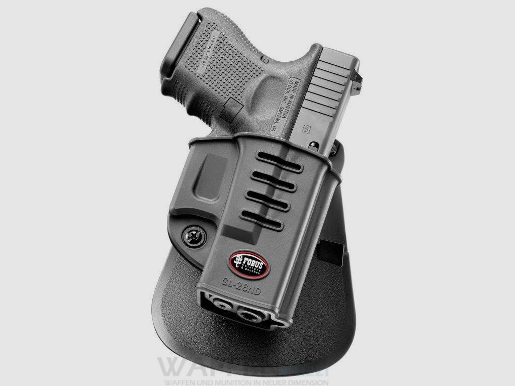Fobus Paddle Holster pour Glock 26 et Glock 33