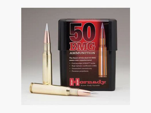 Hornady Match .50 BMG A-Tip 750GR 10 Patronen