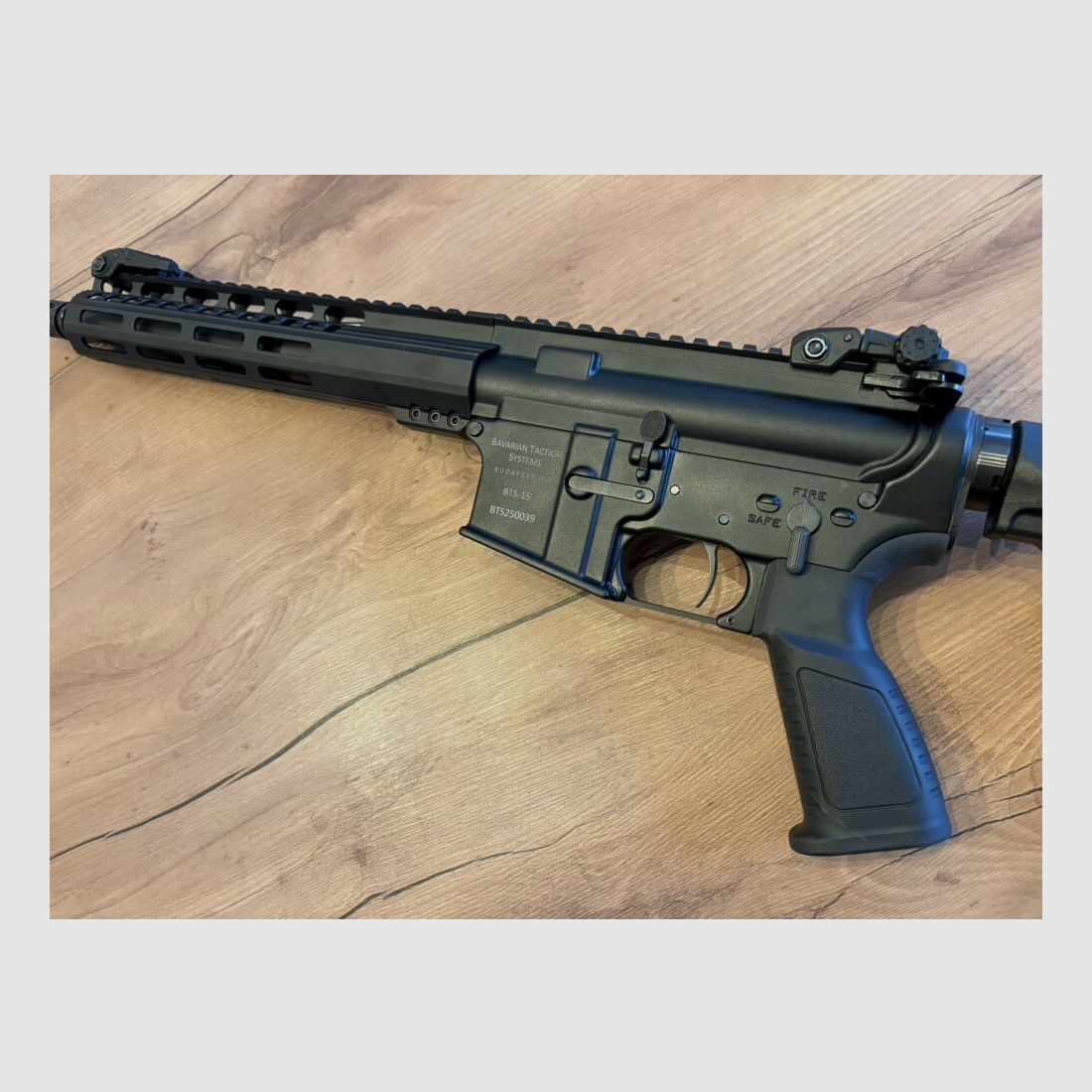 BAVARIAN TACTICAL SYSTEMS BTS-15 AR15 oder Wechselsystem .223Rem, 9mm Luger .300 AAC Blackout 6,5 Grendel .450 Bushmaster .458 SOCOM