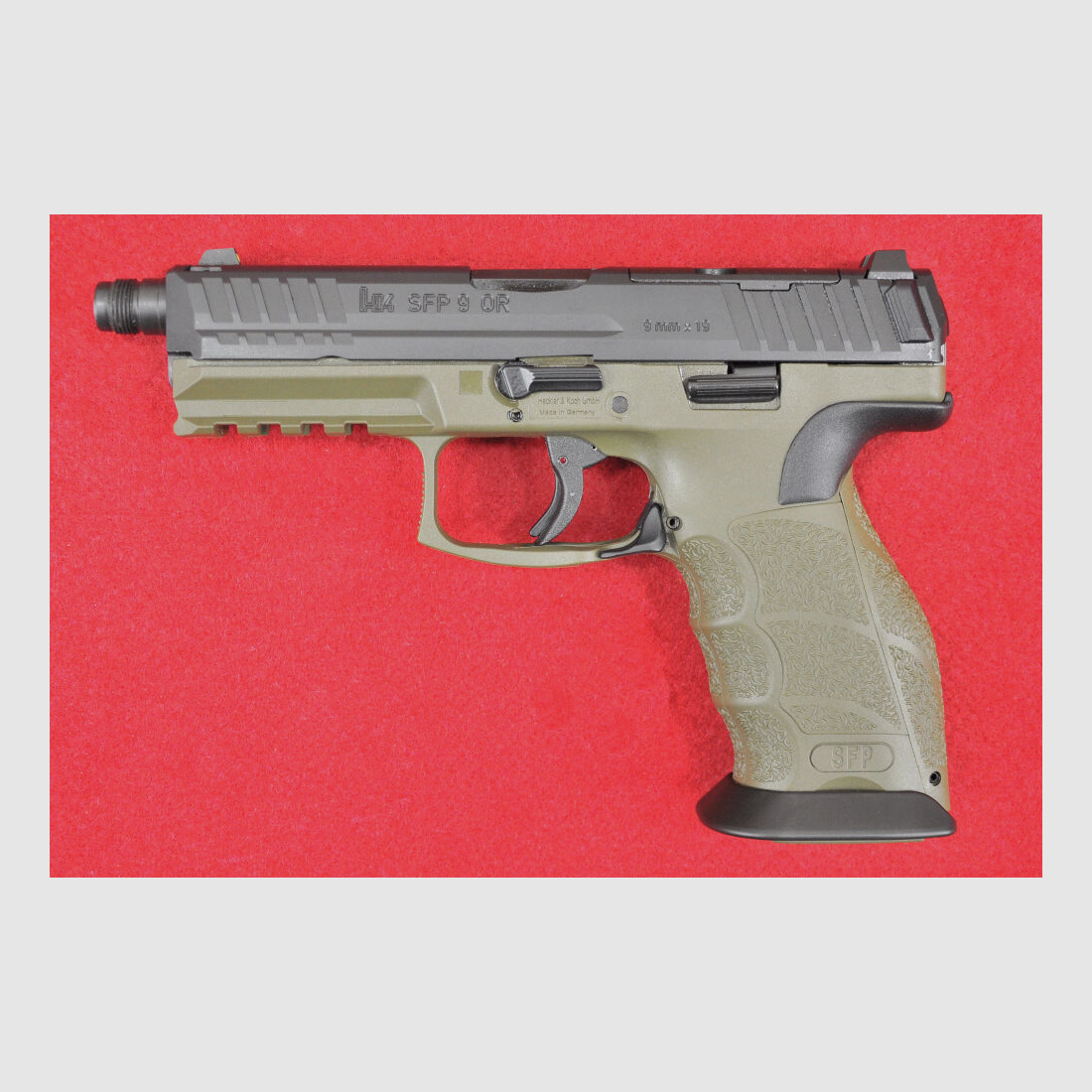 Heckler & Koch SFP9-SD OR Natogrün 9mm Luger *modelo especial*