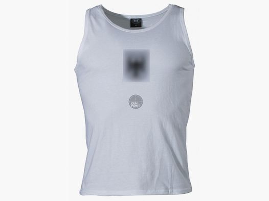 BW Tank-Top, wei, mit Adler - Gre: M