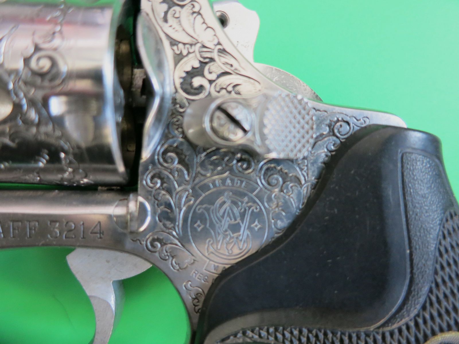 Revolver Smith&Wesson Mod. 60, .38 S&W Special, 2" loop, roestvrij staal, Combat-Waffen Oschatz #92