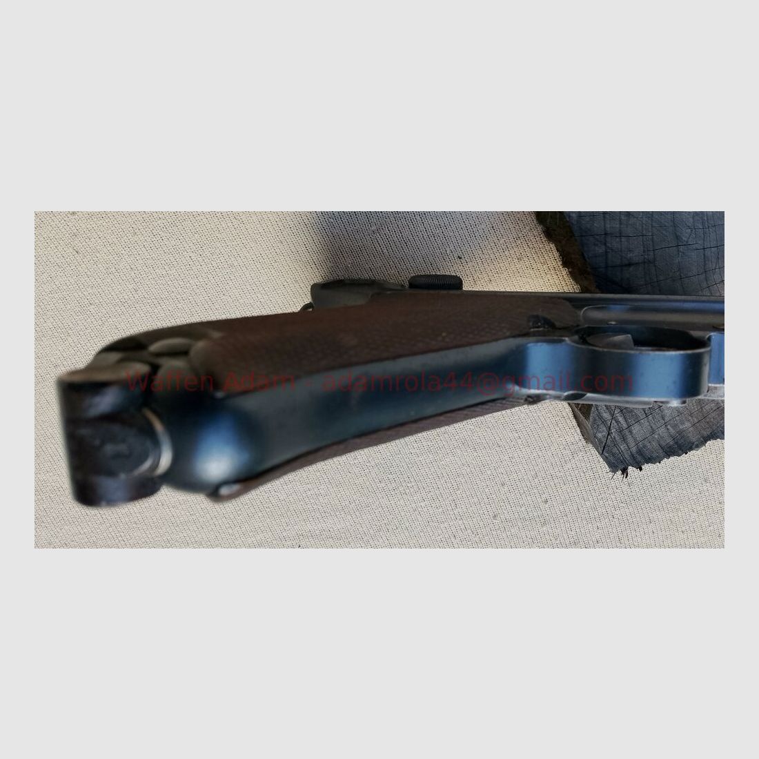 DWM Berlin P.08 Luger 1913 ohne Schiene