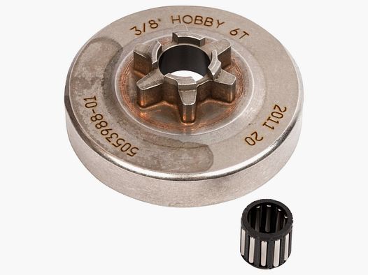 Husqvarna star chain wheel 3/8"LP, 6 teeth