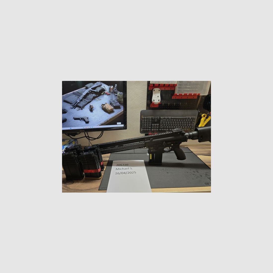 Umarex (VFC) HK417 GBB mit 4 Magazinen