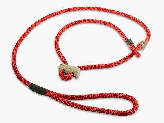 Mystique® Field trial moxon Lijn 8mm 130cm rood met hoornstopper