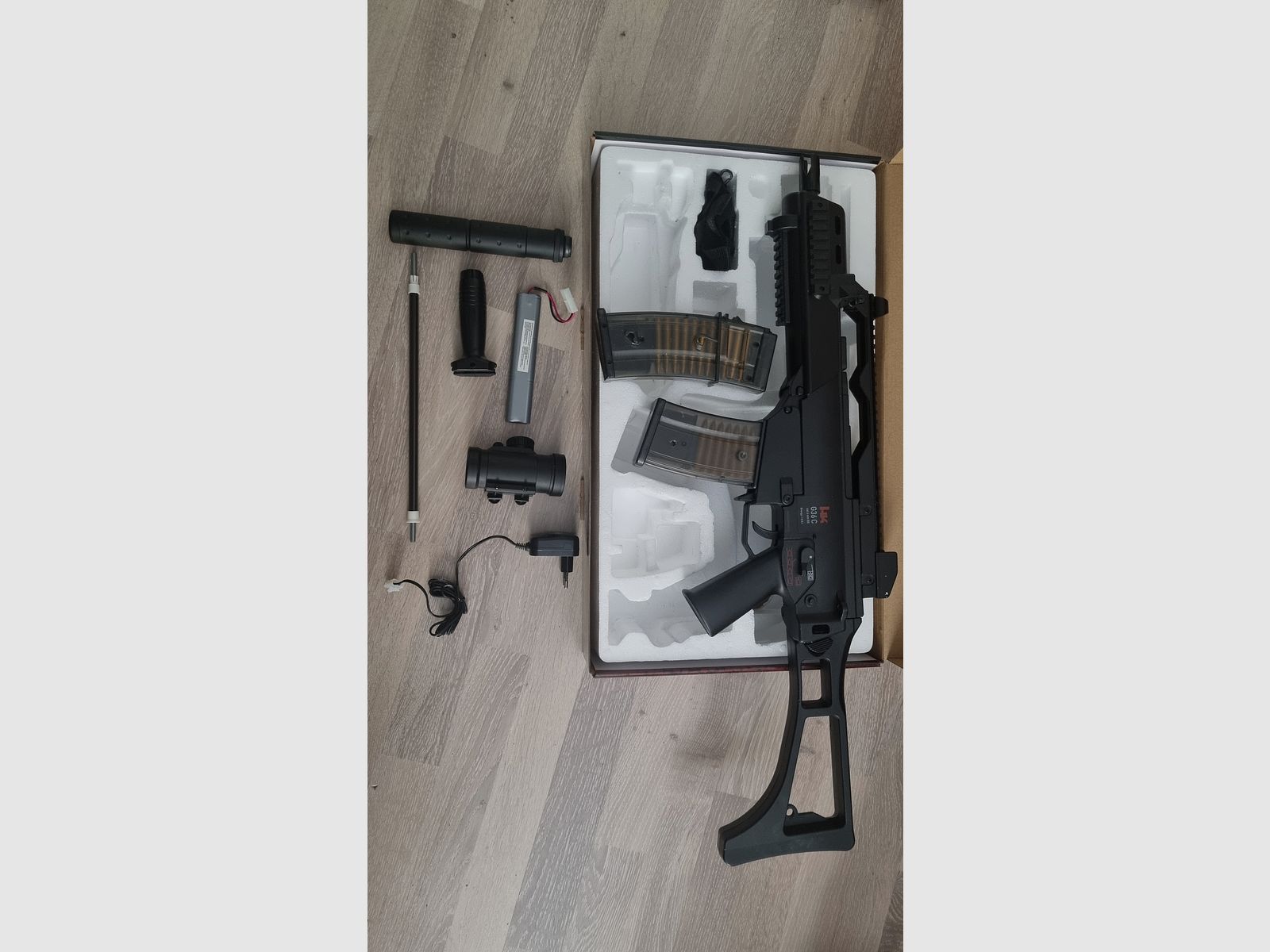 Airsoft G36 C 0,5 Joule 