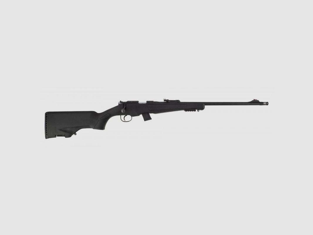 HATSAN ESCORT BOLT-ACTION Synthetisch Zwart 22LR Draad 1-2X20, afbeelding 1 van 2