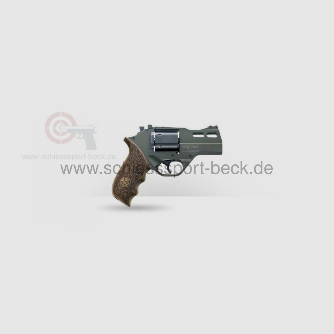 Chiappa Rhino Revolver 30DS Hunter (Green Cerakote) 357MAG/3"BBL