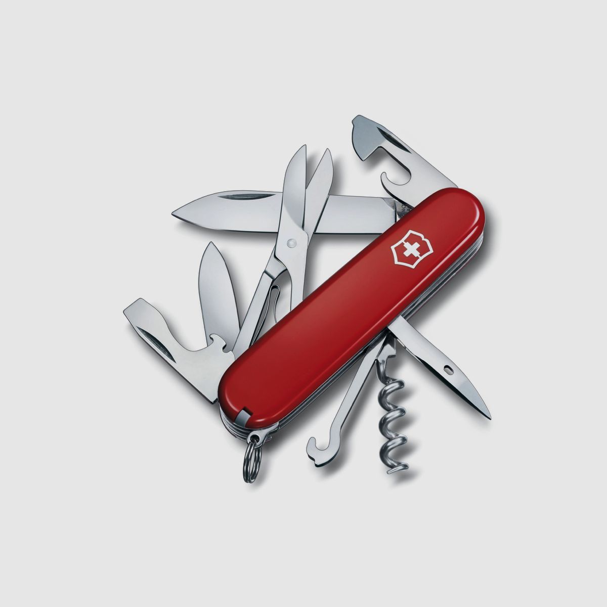 Cuchillo de oficial VICTORINOX Climber Rojo
