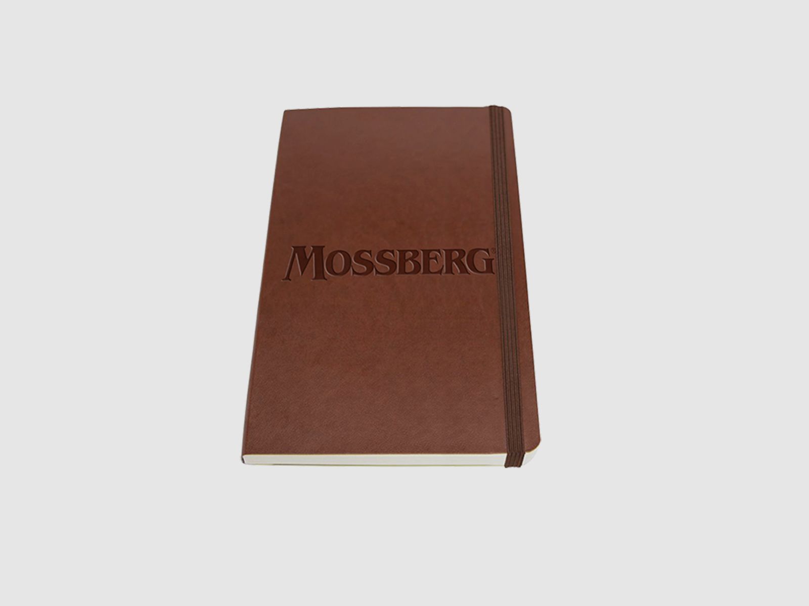Notebook leather cover lined