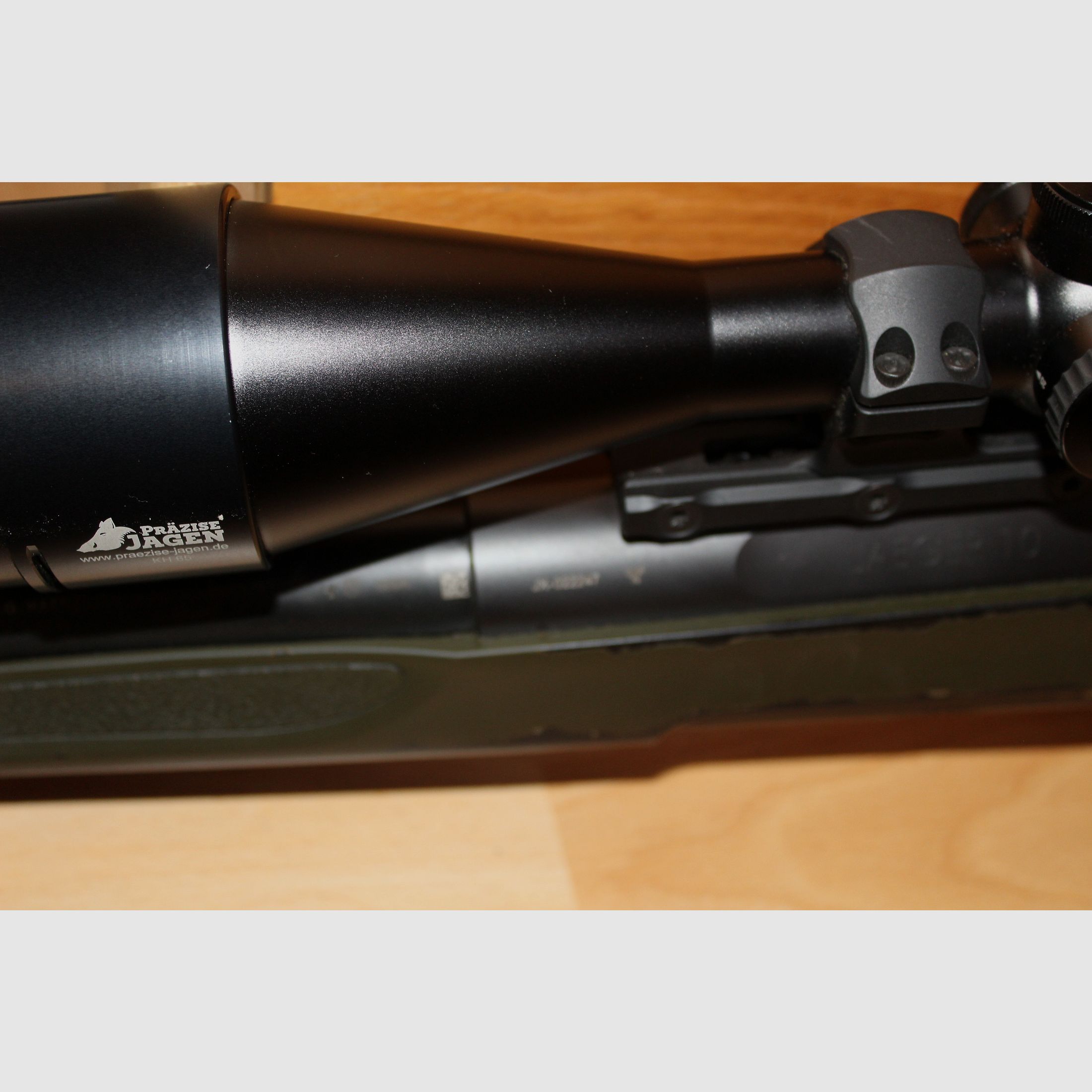 Haenel Jäger 10  8x57IS Komplettpaket. mit ZF DDOptic/Montage  Wärmebild und Schalldämpfer