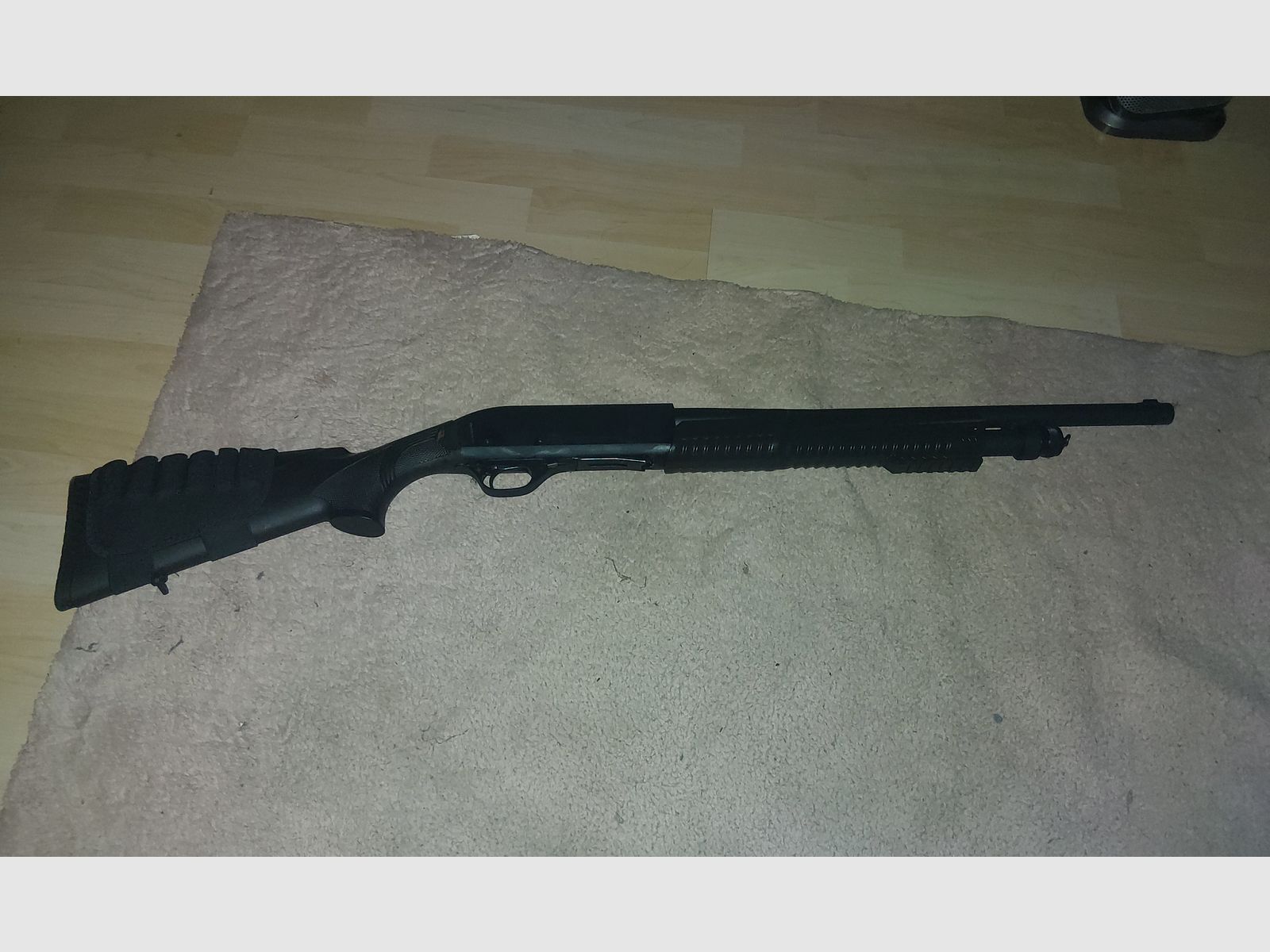 Stalen verdediger jachtgeweer