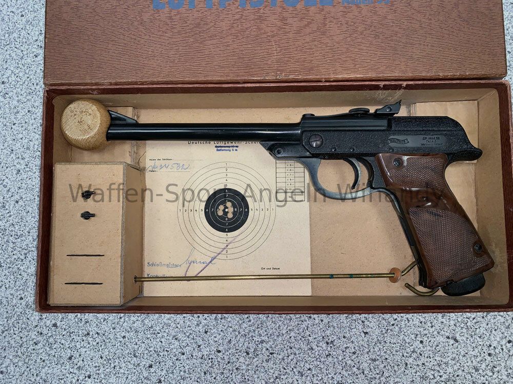 WALTHER	 Mod 53 # 034532 Sammlerstück 4,5mm Baujahr 1959