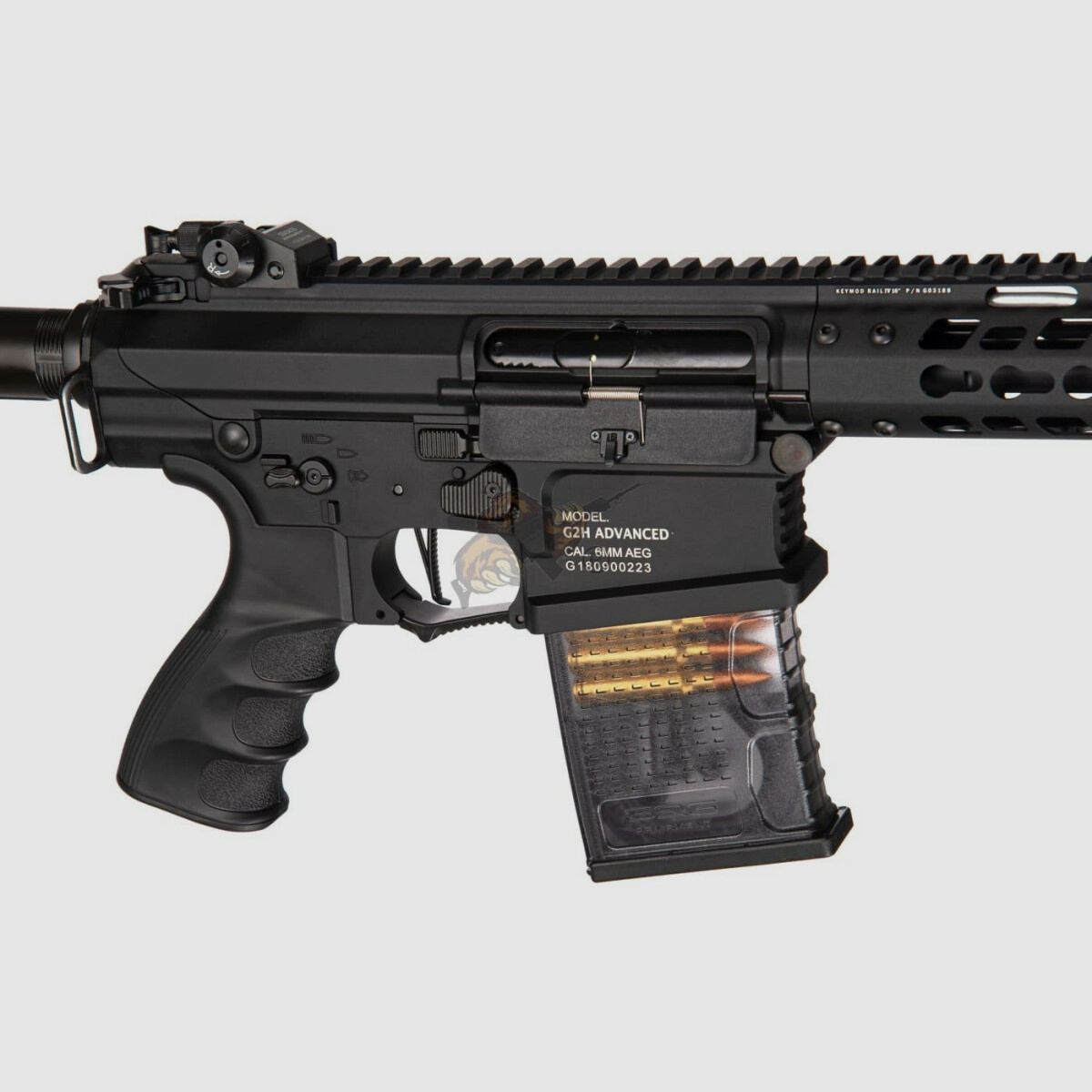 G&G TR16 MBR 308WH G2H 2.0 Joule Version with ETU in Black Airsoft S-AEG free from 18