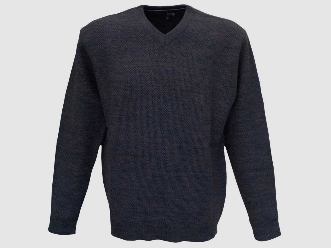 Pull Vernon Havane col V - Chasse & Outdoor, image 1 sur 5
