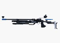 Carl-Walther LG500-M Blacktec Wsparcie Uniwersalne prawo/lewo Karabin pneumatyczny Mecz