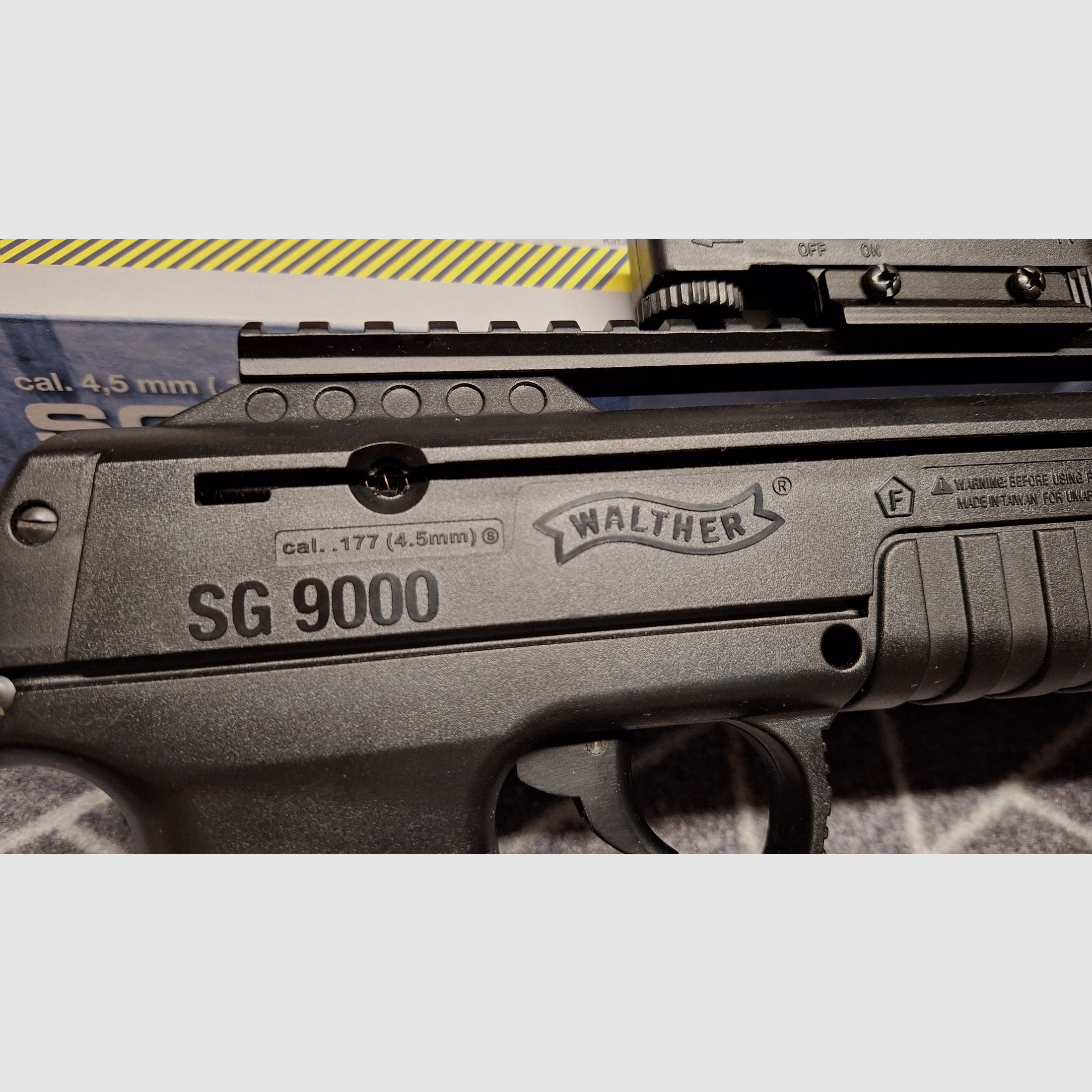 Walther SG9000 4.5mmBB CO2 as good as new!