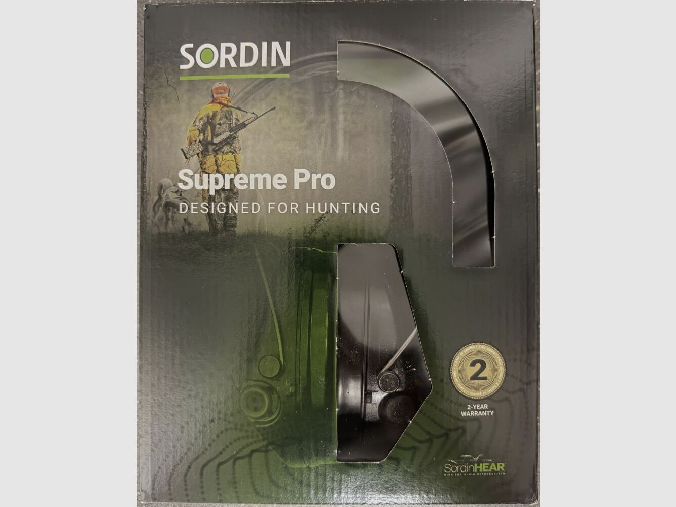 Sordin ACE Schakal di Sordin Cuffia per Udito - attiva ed elettronica con cuscinetti in gel