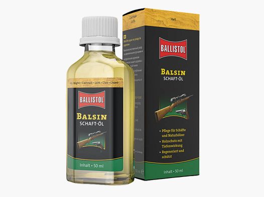 Ballistol Balsin Schaftöl Hell (50 ml)
