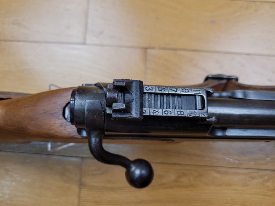 Bemerkenswerter MAS 36 1. Typ und nicht modifiziert 1939 – 7,5×54 MAS – Mono-Seriennummer – Ausgezeichneter Lauf – Gewehrriemen – Clips verfügbar – TBE +, Bild 21 von 28