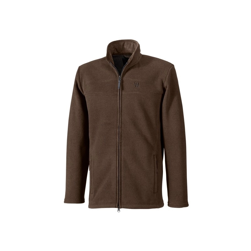 Waidmanns Herren Fleece Cardigan Bruno Braun