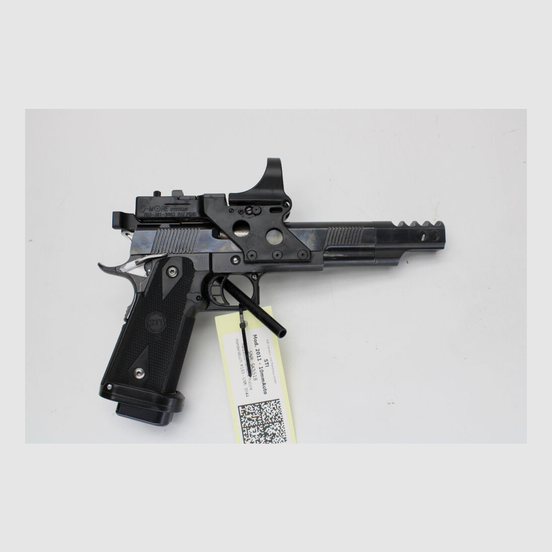 Pistole STI International Mod 2011 Kal. 10mm Auto 5" Lauf mit C-More LP 10mmAuto