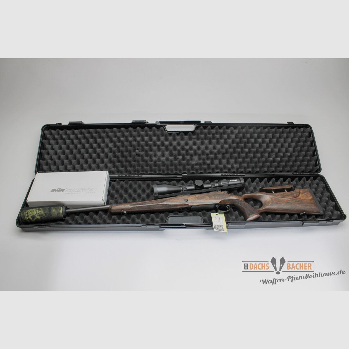 Fucile a ripetizione Mauser M12 MAX Cal. 8x57 JS con Steiner 3-12x56 e silenziatore