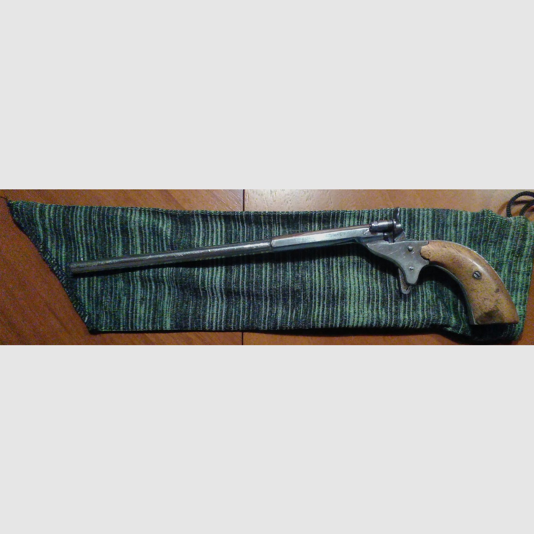 Saloon pistol, target pistol Belgian 6mm Flobert