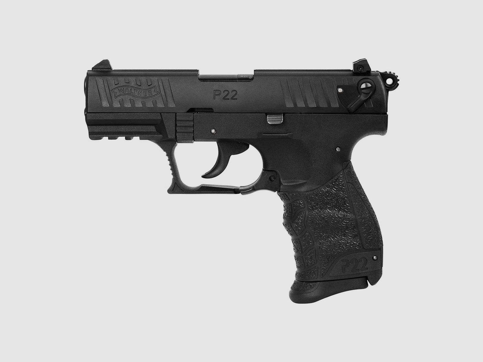 PISTOLA – WALTHER – SEMIAUTO P22Q 3,42″ BLACK .22LR BRASILò 10 ROUNDS, immagine 2 di 2