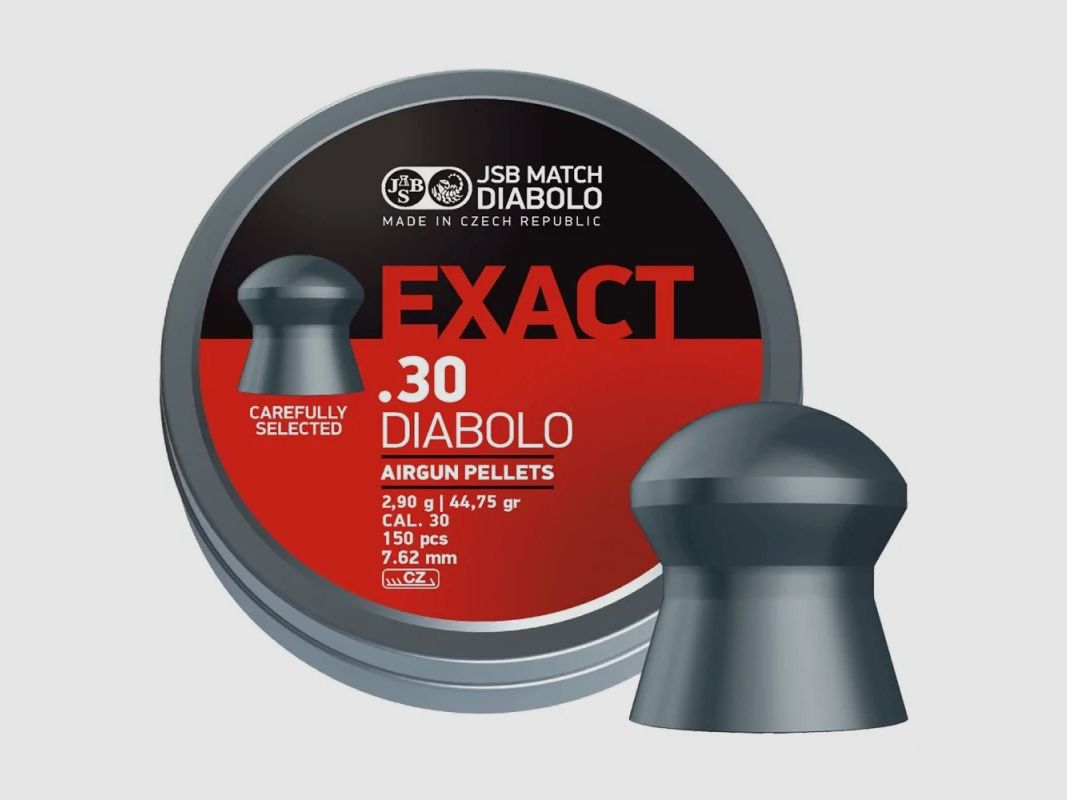JSB DIABOLO EXACT pallini diabolo 7,62 mm 150 pezzi