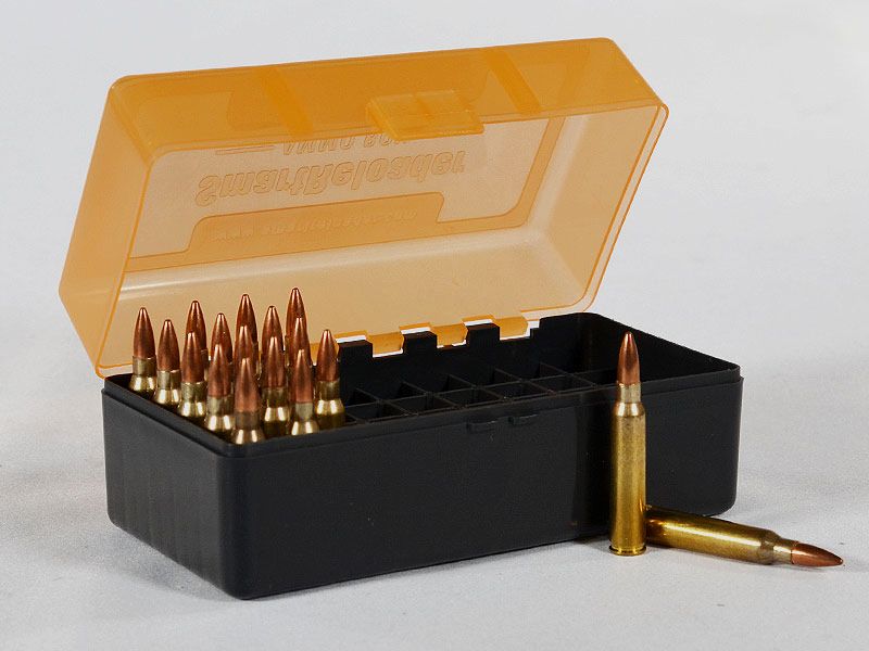 SmartReloader Cartridge Box 50 Rounds: .223 Rem. / .222 Rem. / .17 Rem. / and similar