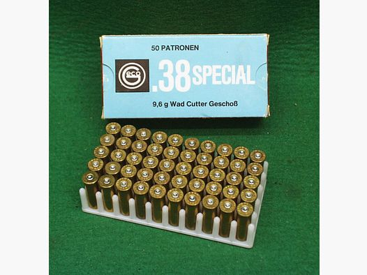 Geco łuski .38 Special, używane