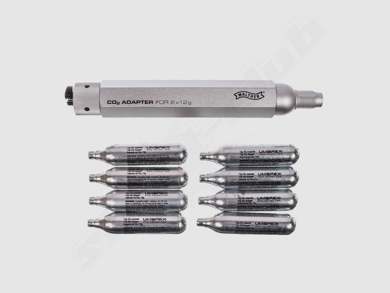 Walther CO2 Kapsel Adapter für 2x 12g