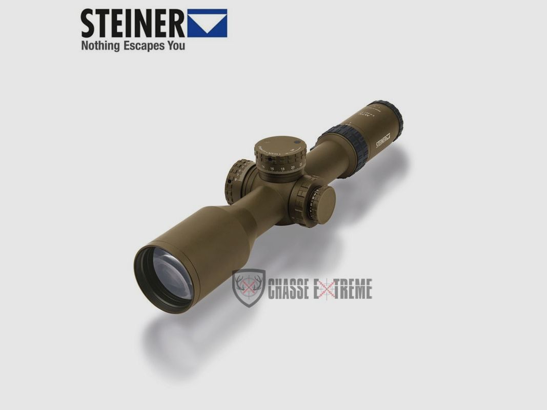 Telescopio STEINER Military M7xi 2.9-20x50 Reticolo MSR2 Marrone