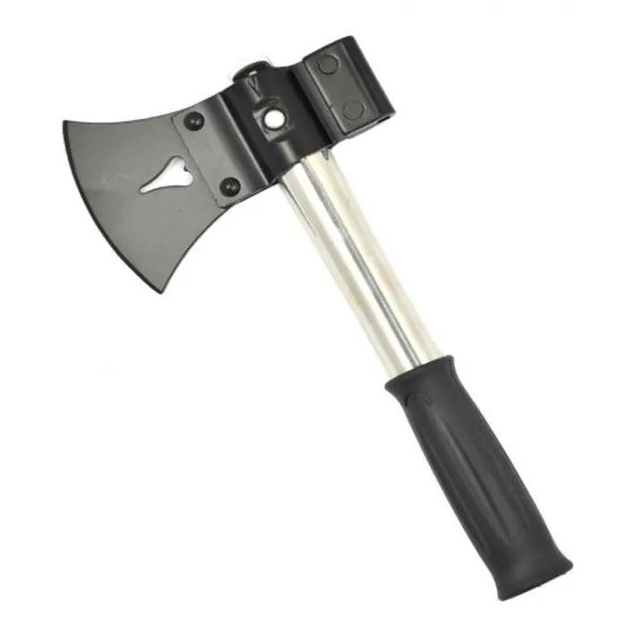 Multifunktionsset, 6 in 1, mit Tasche - besteht aus: Universalstiel, Beil, Spaten, Säge, Messer mit Flaschen- und Dosenöffner, Bild 3 von 3