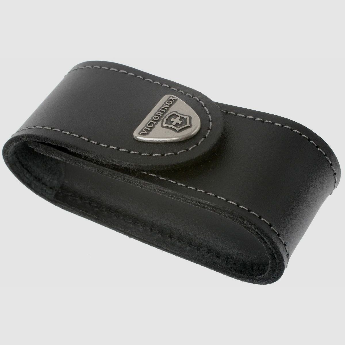 Zwart leren riemholster
