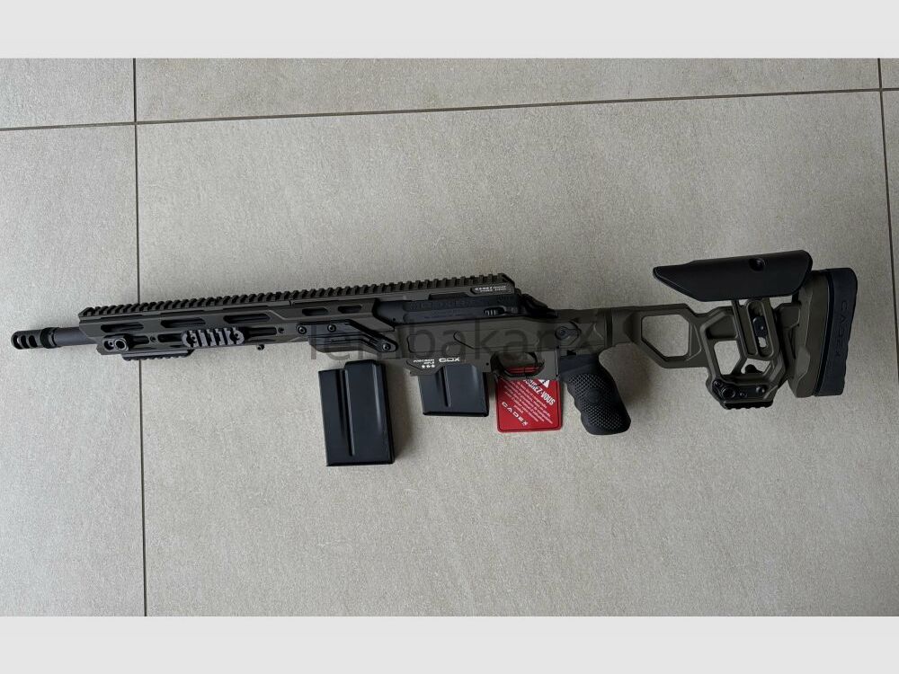 CADEX CDX-R7 CPS (w tym dwójnóg, hamulec wylotowy i kolce ziemne) .308Win