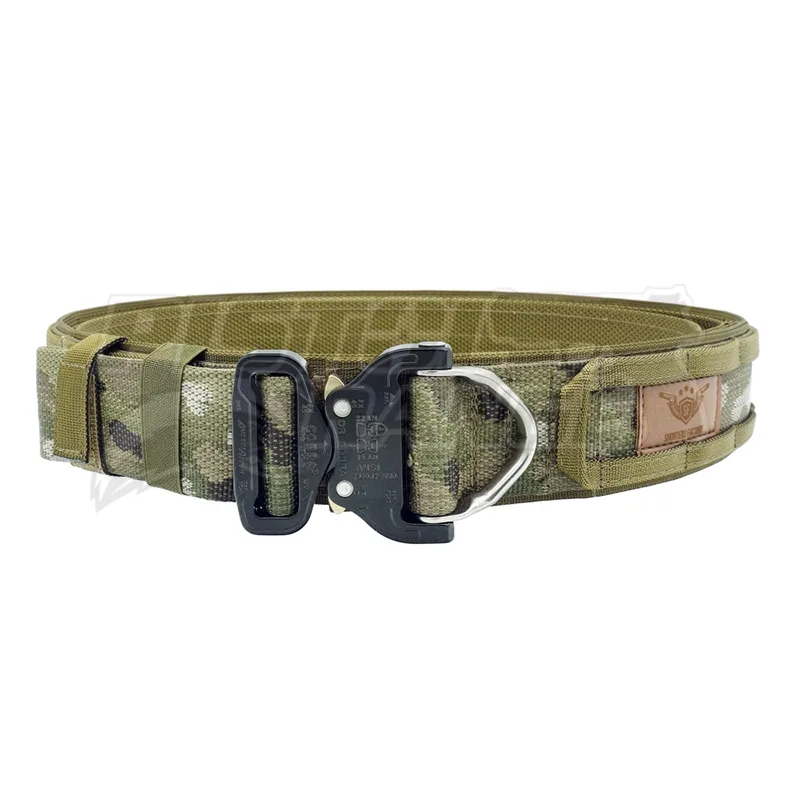 Shooters Factory Tactical Belt SF-Direct Action MOLLE Mix Colors - CAMO with Cobra Buckle D-Ring AustriAlpin